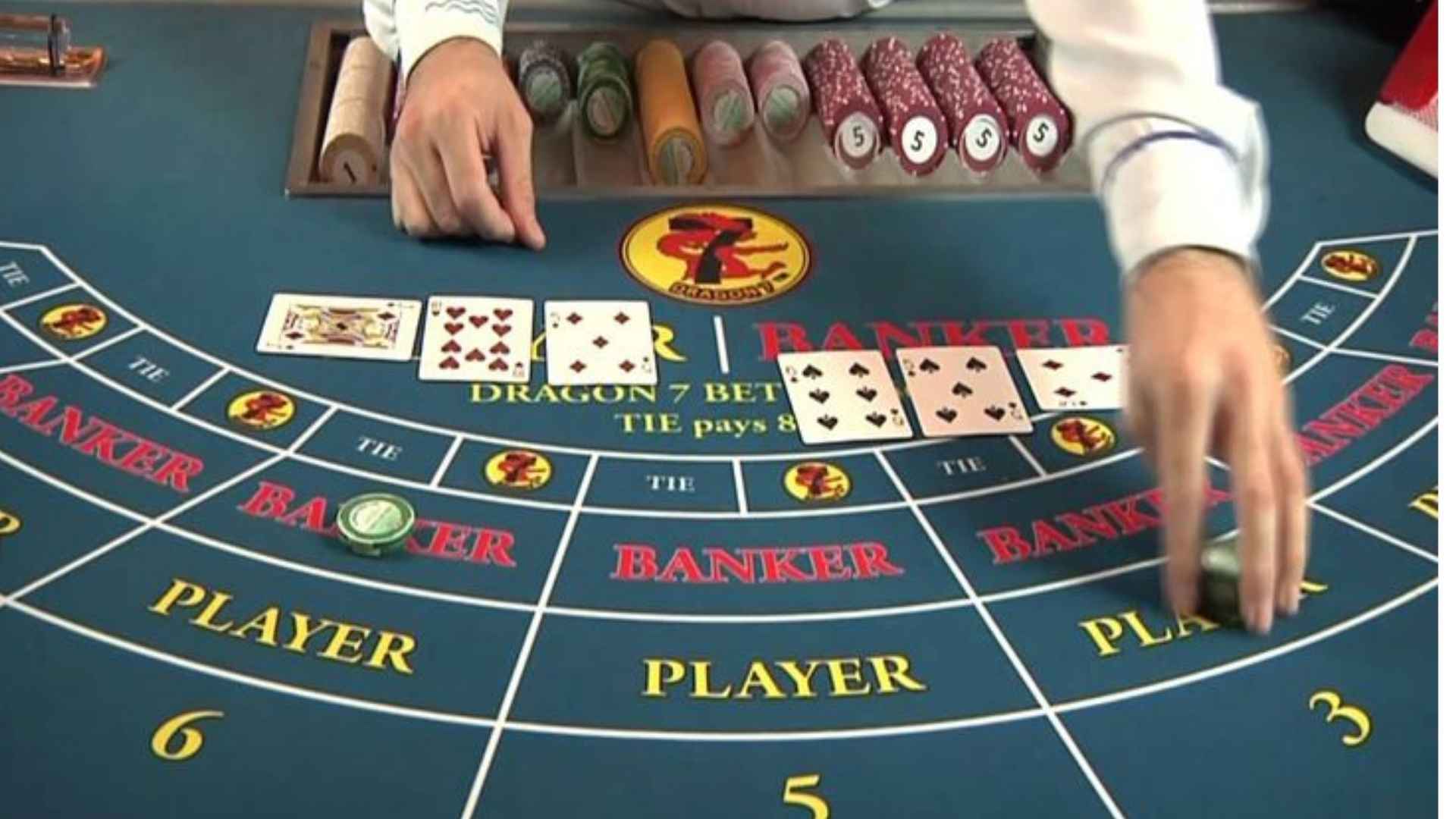 Following Baccarat Action From The Opening Wager To The Result